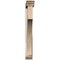 Ekena Millwork Westlake Traditional Smooth Bracket w/ Offset Brace, Douglas Fir, 5 1/2"W x 36"D x 44"H BKT0604X36X44WTL01SDF - alternate 4